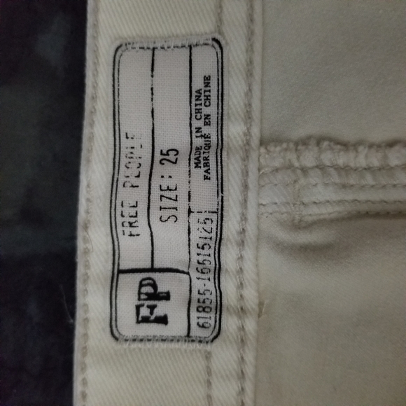 FREE PEOPLE | released hem cargo utility jeans - Picture 8 of 10